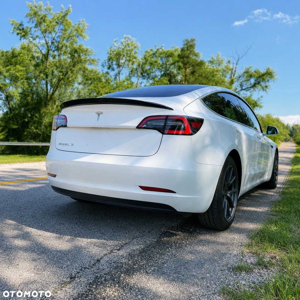 Lotka Spoiler Tylny Tesla Model 3 2017-2020 Czarny połysk - 3
