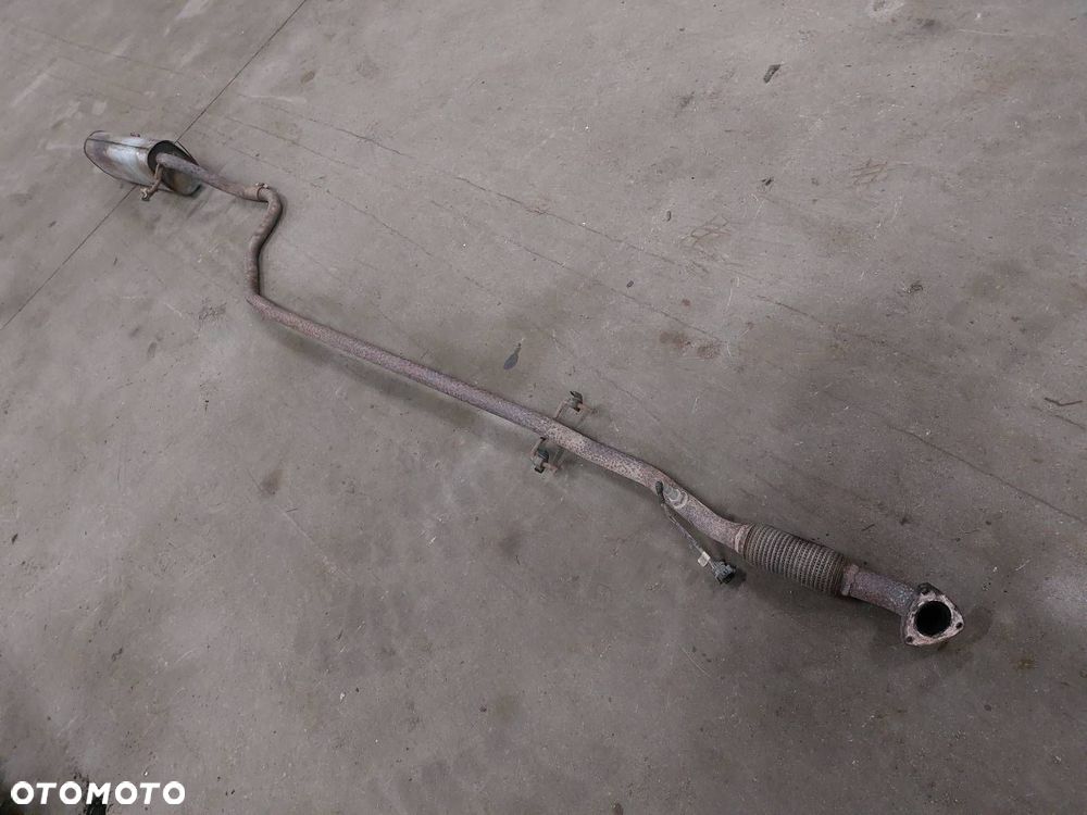 TŁUMIK WYDECH KOŃCOWY + SONDA OPEL CORSA D 1.2 16V 13220774 - 7