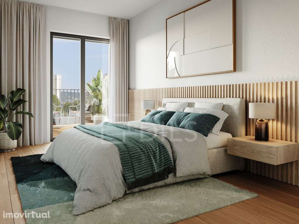 Apartamento T4 com varanda em novo empreendimento em Loures - Grande imagem: 4/47