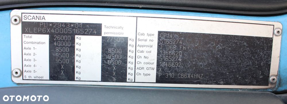 Scania P 310 - 9