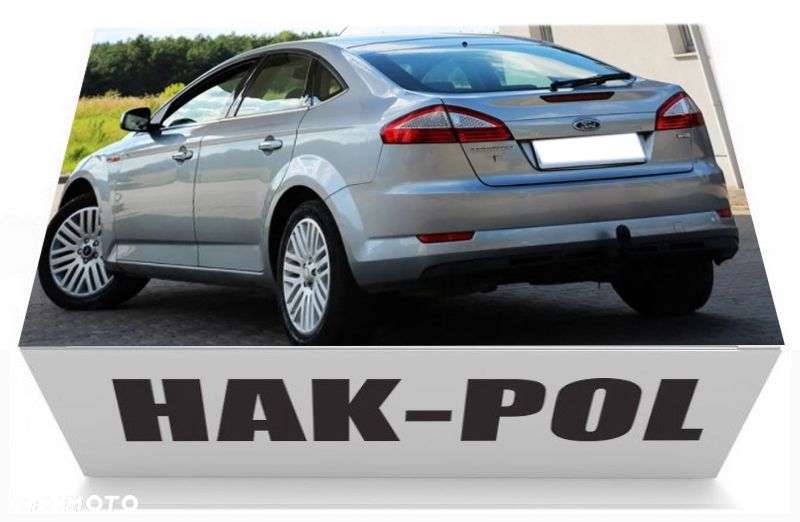 FORD MONDEO MK4 IV KOMBI SEDAN HAK HOLOWNICZY + MODUŁ + WIĄZKA + GNIAZDO 13PIN - 10