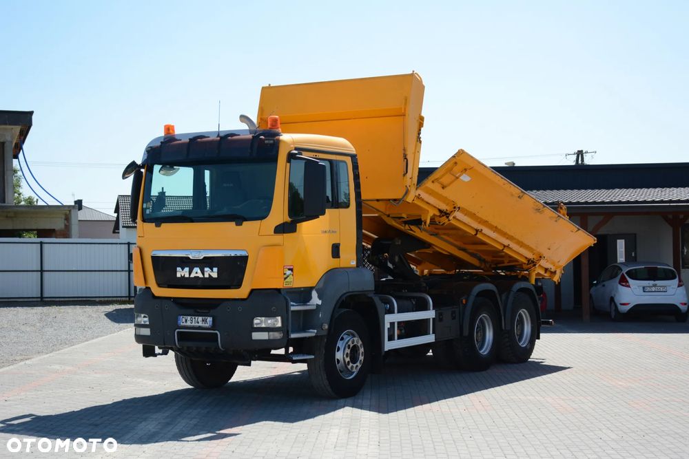 MAN TGS 33.360 / 2013r. / 6x4 / Euro 5 / Niski przebieg / Hydroburta - 1