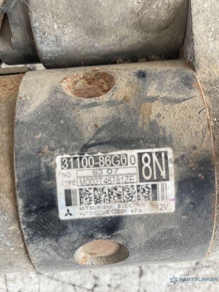 Electromotor SUZUKI SX4 EY, GY 2006 - > 1.6B 31100-86G00 - 3