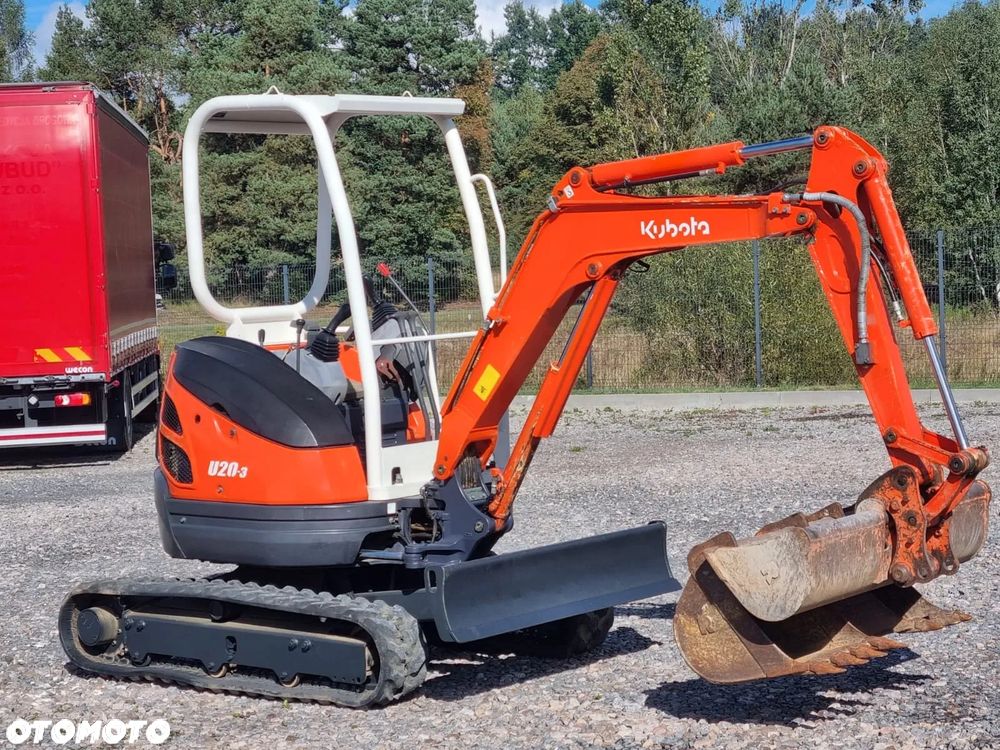 Kubota U20 - 3 Minikoparka 2,8t Super Stan 3 łyżki - 12