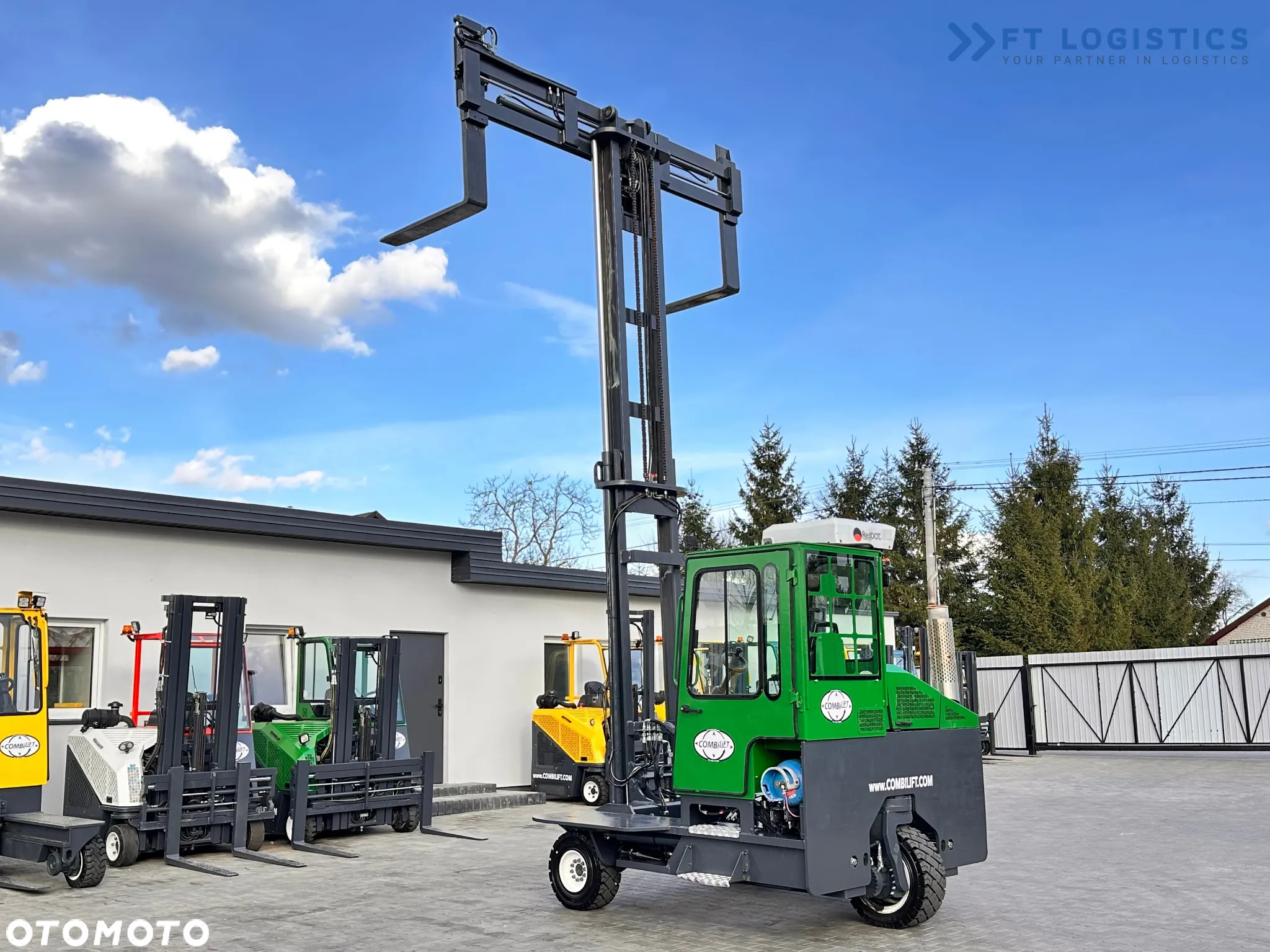 Combilift C5000XL / LPG / KLIMATYZACJA / SZEROKI POZYCJONER / DUPLEX / REGULOWANE WIDŁY / NOWE OPONY / STAN IDEALNY! - 32