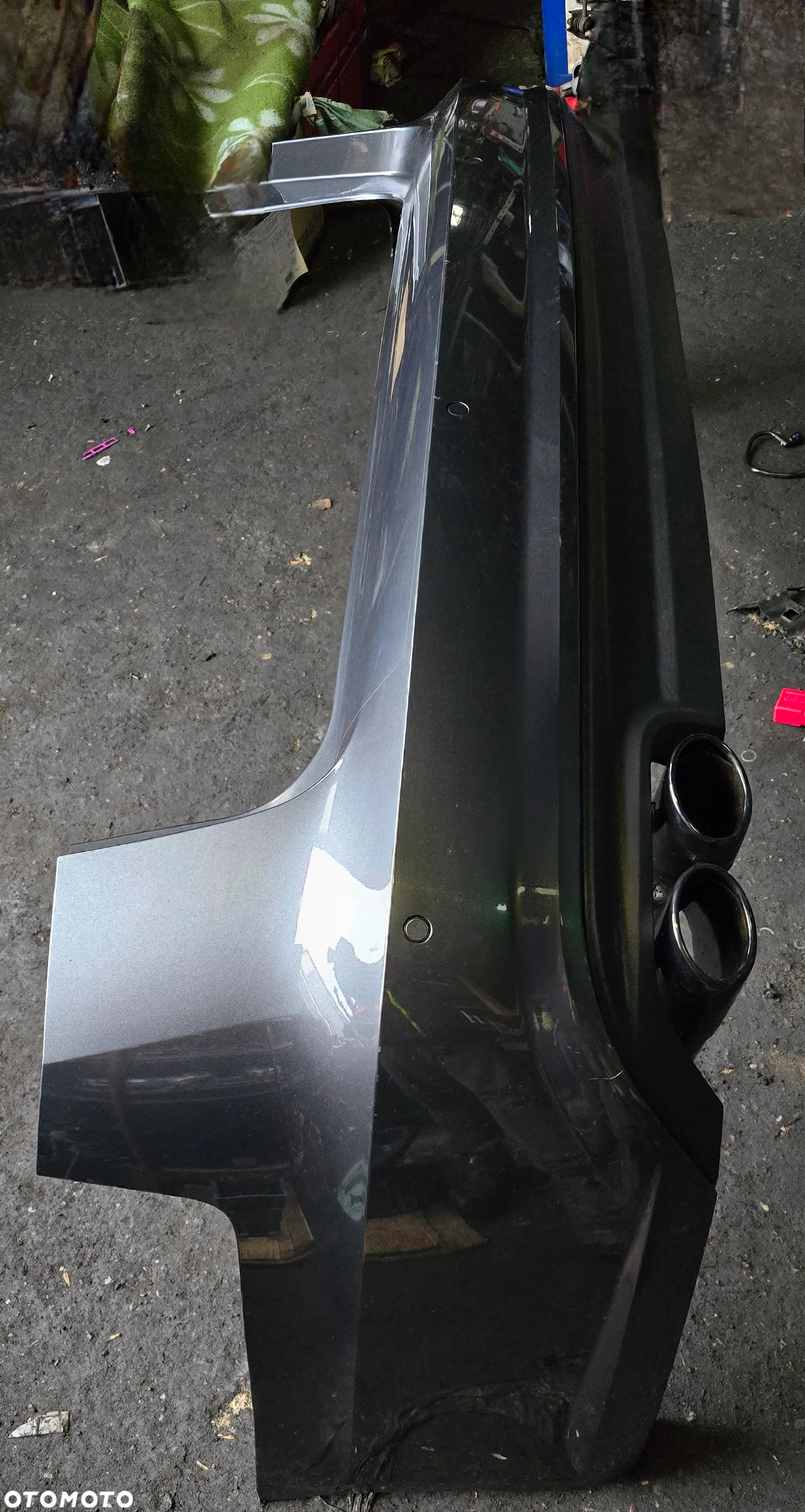 Zderzak tylny tył PDC Audi A6 C7 Lift Kombi S Line LZ7S - 7