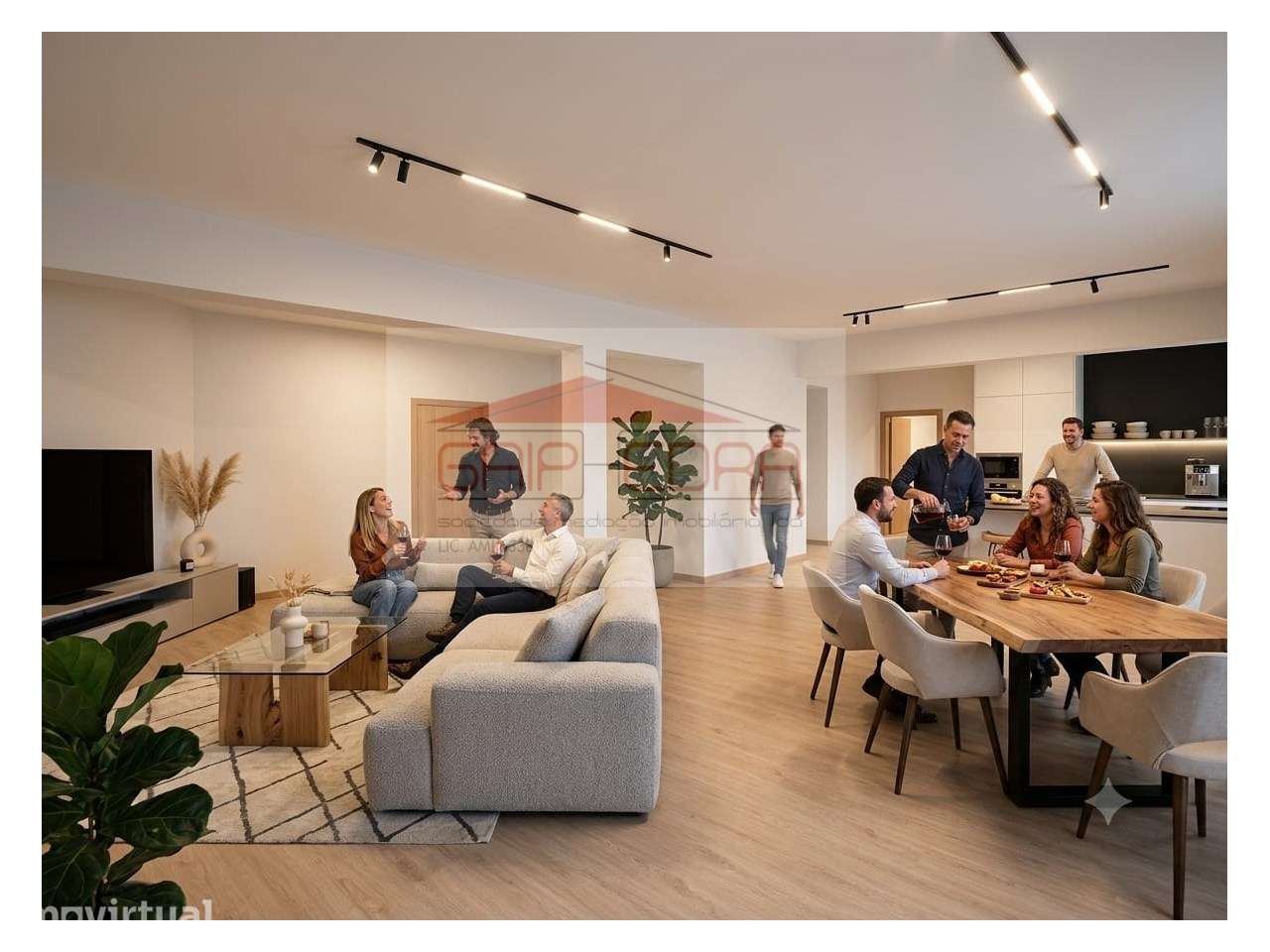 Moradia 4 frentes nova  com 840 m2 terreno em Felgueiras - Grande imagem: 4/39