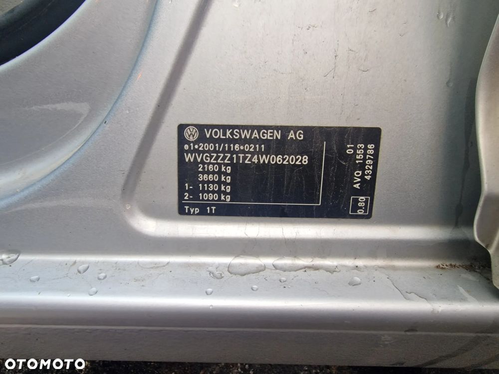Volkswagen Touran 2006r 92KW 1.9d Cały na części - 2