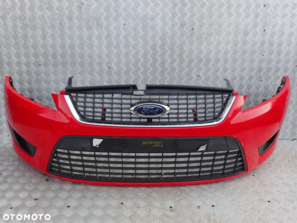 ZDERZAK PRZOD FORD MONDEO MK4 CZERWONY  KOD LAKIERU --C0-- - 1
