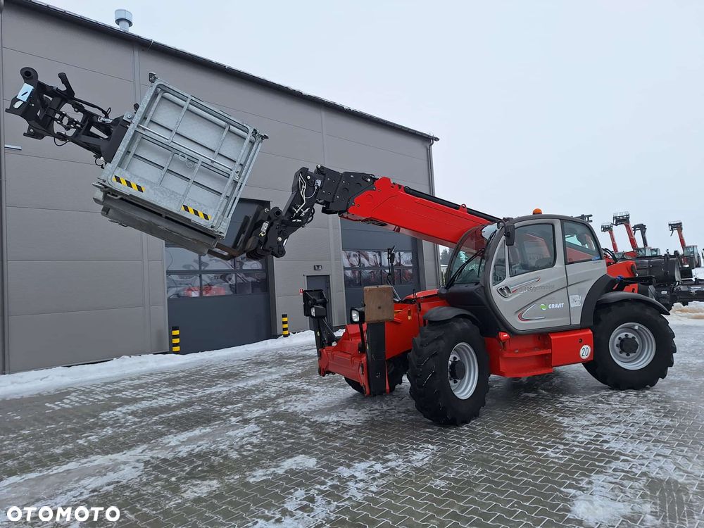 Manitou ładowarka teleskopowa MT 1840 HA homologacja kosz - 3