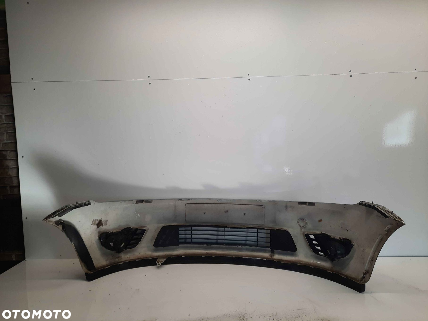 ^ ZDERZAK PRZÓD PRZEDNI DO FORD FIESTA MK6 VI J4 BŁĘKITNY HALOGENY - 7