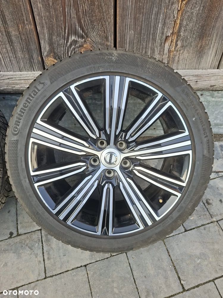 FELGI KOŁA VOLVO V60 S60 V90 S90 18 CALI 8J ET42 OPONY CONTINETAL ŁADNE - 9