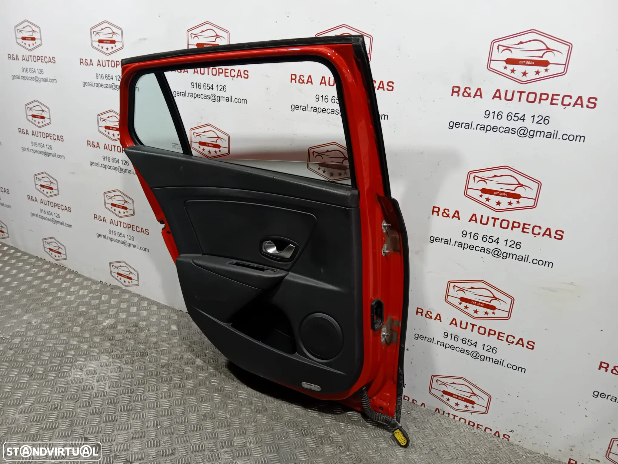 Porta Trás Traseira Esquerda Renault Megane III 3 State Carrinha Original - 8