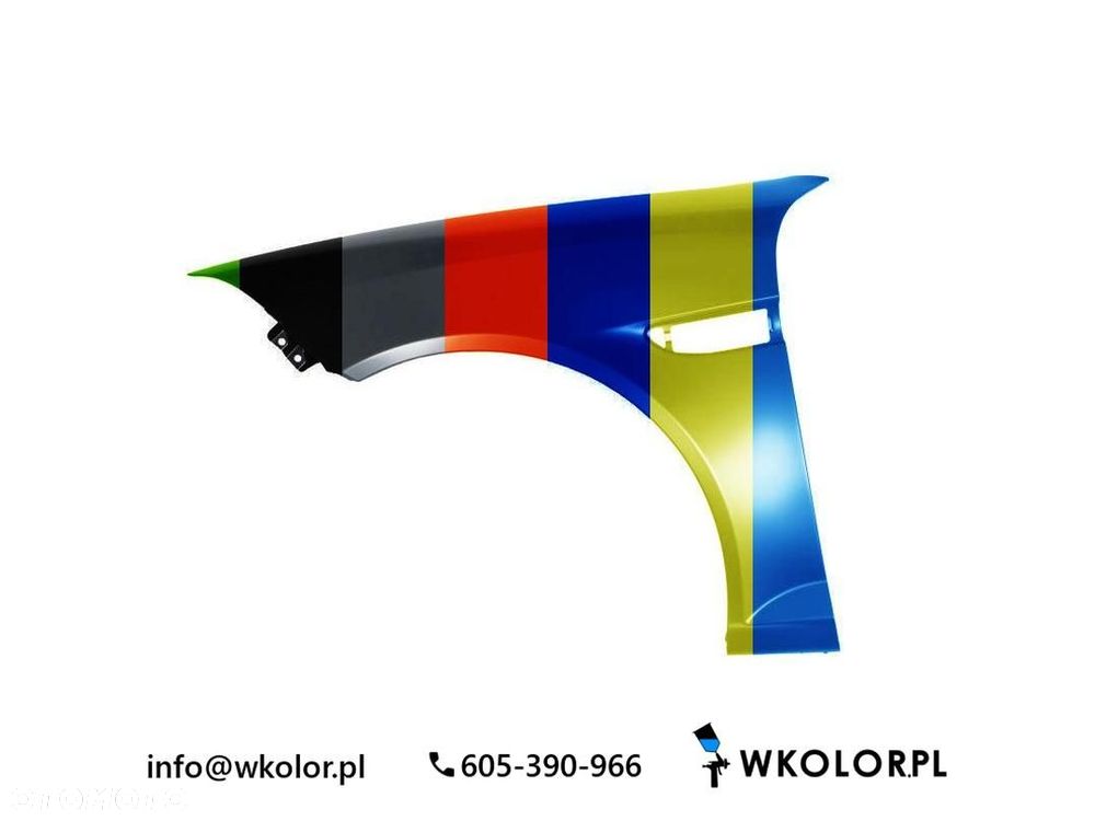 NOWY BŁOTNIK HYUNDAI COUPE II 2006-2008 LAKIEROWANY W KOLOR - 1