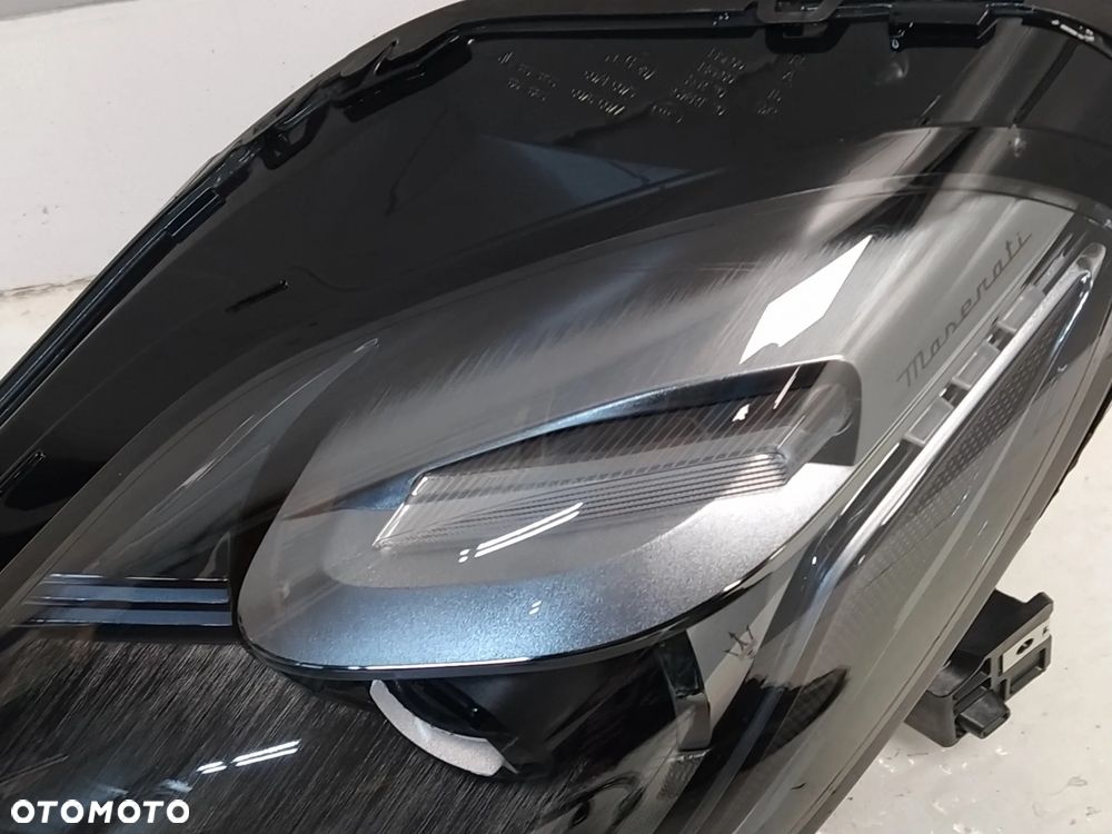 MASERATI GRECALE LAMPA LAMPY REFLEKTOR REFLEKTORY PRZÓD PRZEDNIE LEWA PRAWA FULL LED PRZETWORNICE NOWY ORYGINAŁ - 26