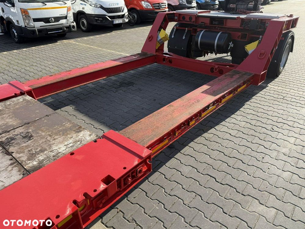 EMTECH 2 osiowa PCN 18 TIEFBETT Zagłębiana Rozciągana Oś Skrętna UNIKAT - 7