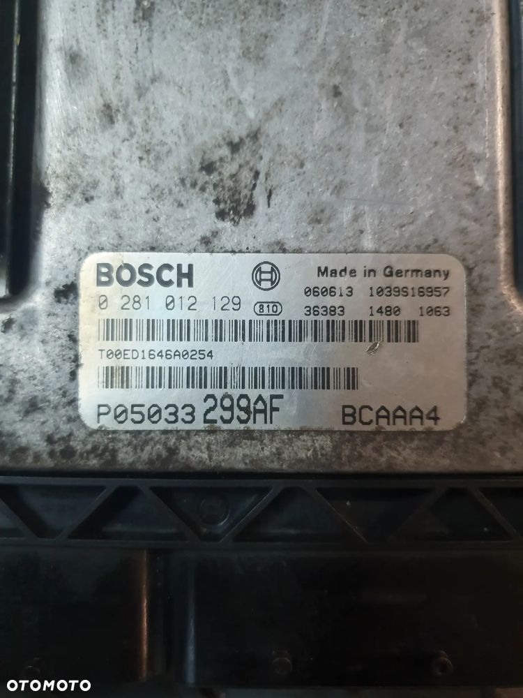 KOMPUTER SILNIKA DODGE CALIBER 0281012129 P05033299AF - 2
