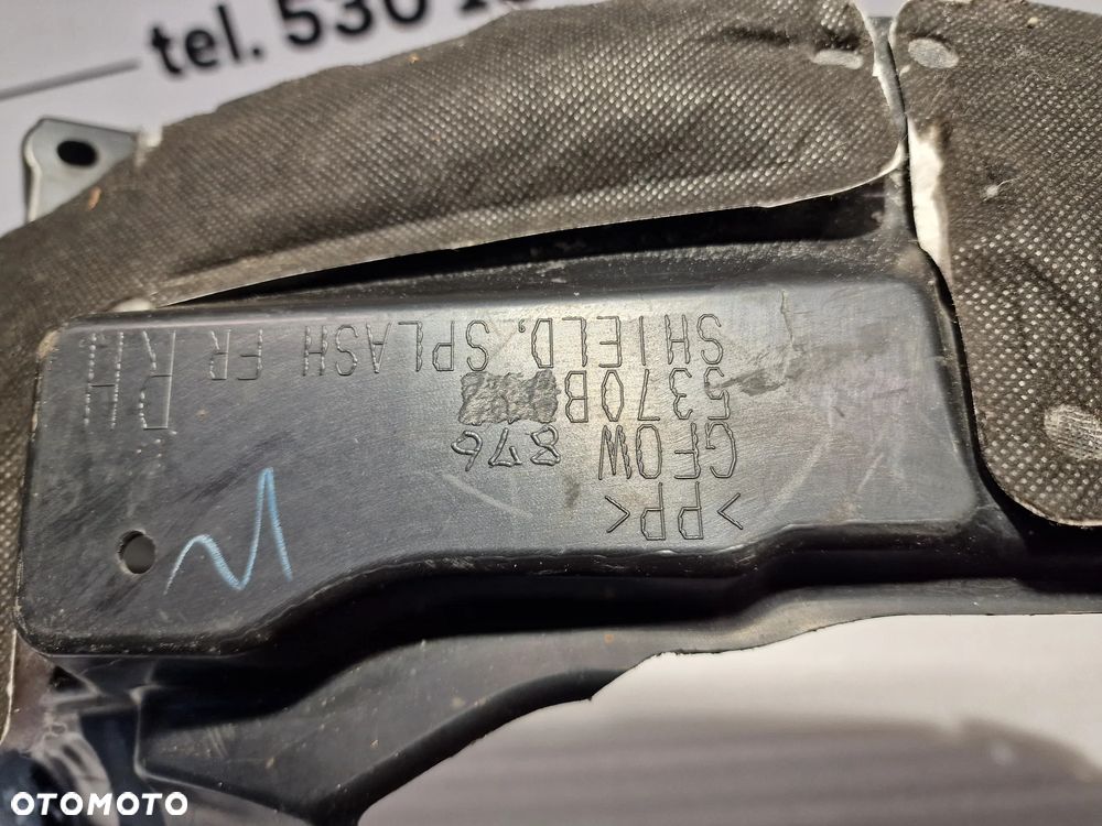 MITSHUBISHI OUTLANDER III 3 PRAWE NADKOLE PRZEDNIE PRZÓD , NR 5370B012 , NR AUKCJI N1074 - 8