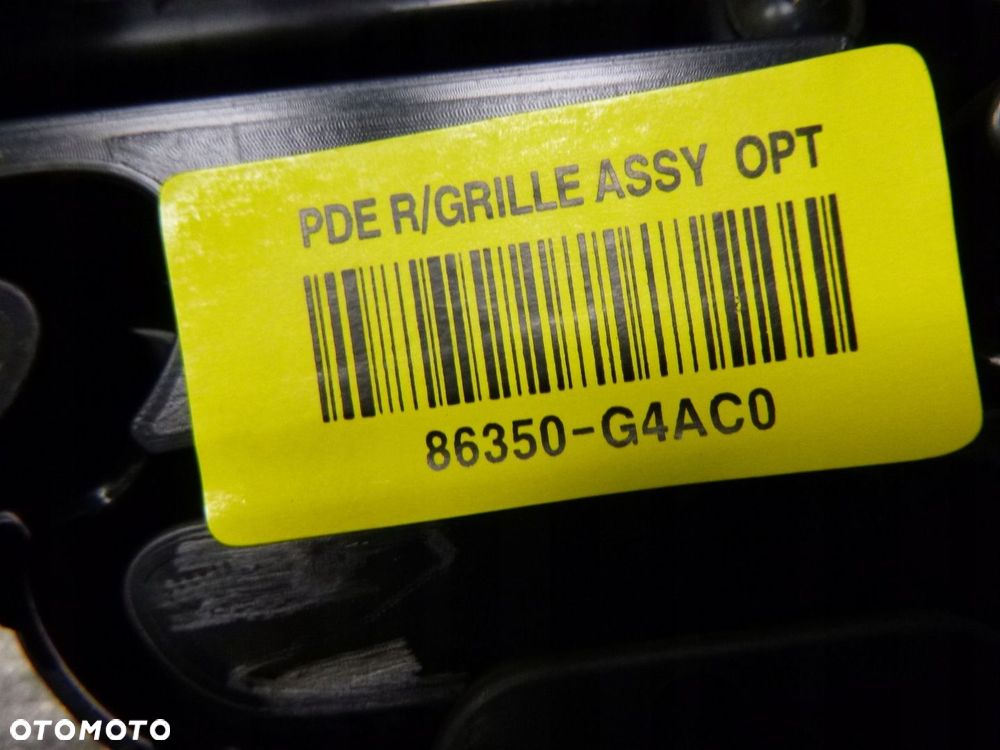 HYUNDAI I30 GRILL ATRAPA CHŁODNICY CZARNY CHROM NOWY ORYGINAŁ - 7