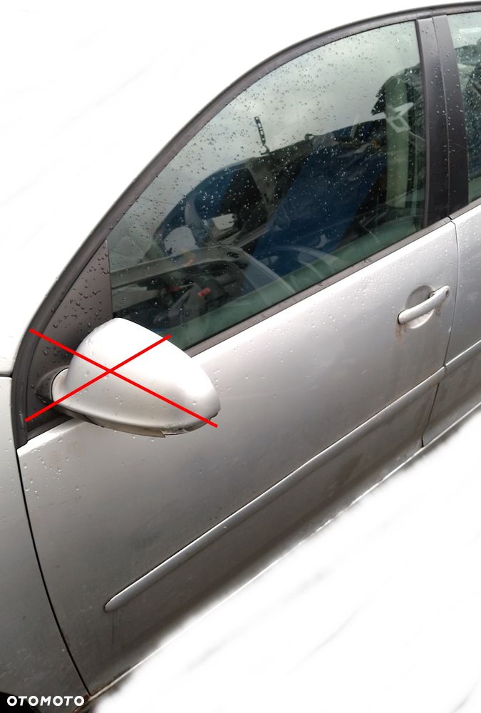 VW GOLF V 5 DRZWI LEWE PRZEDNIE PRZÓD KOMPLETNE - 1