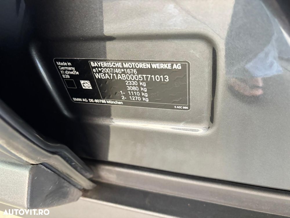 BMW X1 xDrive25e AT PHEV - 41
