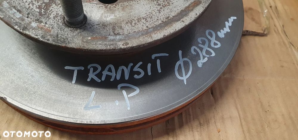 Piasta tarcza przód przednia prawa lewa Ford Transit Custom MK8 Lift 2.0 TDCI - 9