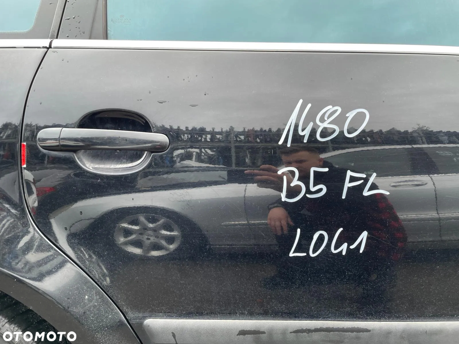 VW PASSAT B5 FL DRZWI PRAWE TYLNE PRAWY TYŁ KOMBI KOLOR: L041 - 4