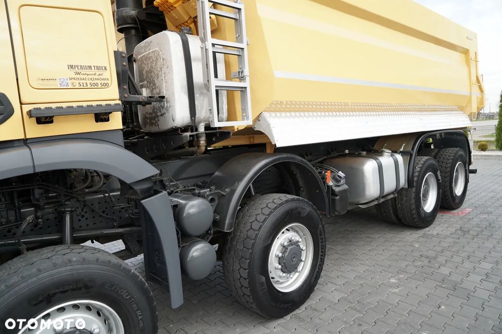 Mercedes-Benz AROCS 4145 / 8x8 / WYWROTKA TYLNOZSYPOWA / KH KIPPER  / EURO 6 - 13