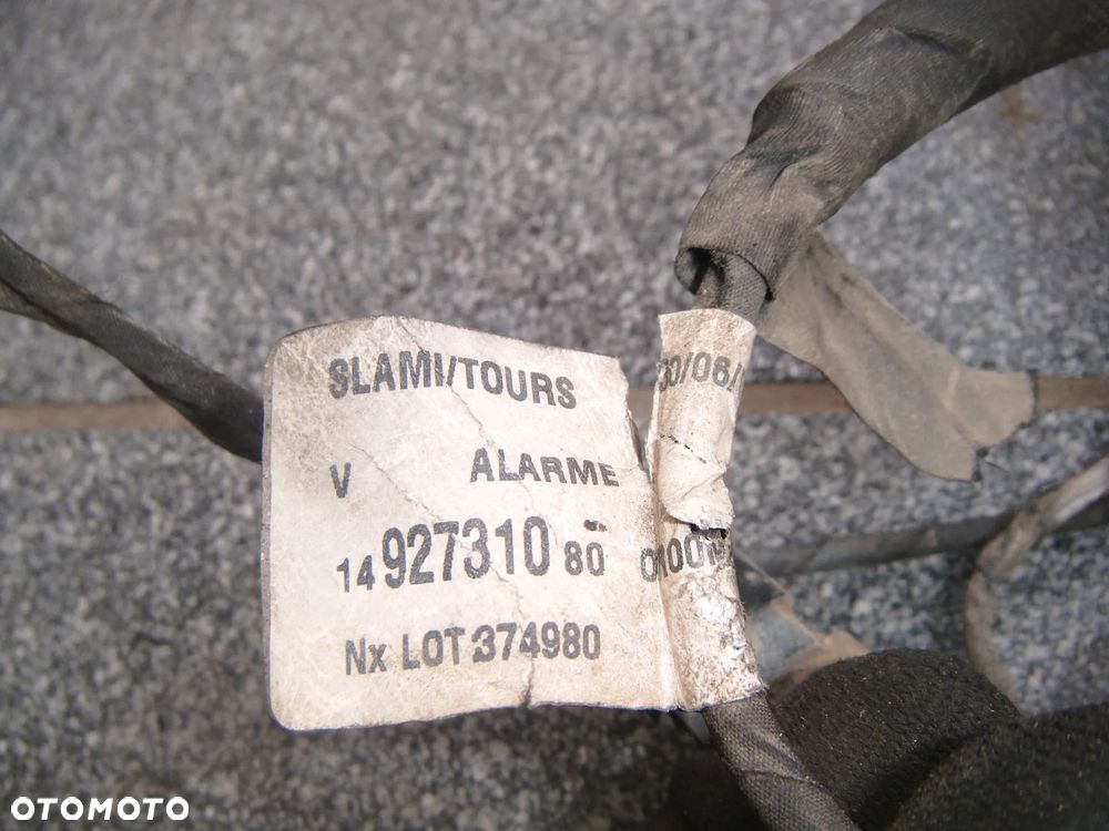 peugeot 807 05r wiązka PDC tył kompletna z czujnikami 1492731080 - 3