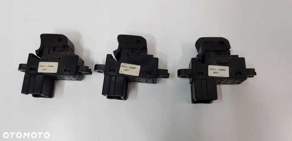 PRZEŁĄCZNIK PRZYCISK SZYBY QASHQAI J10 NAVARA 25411JD000 - 1