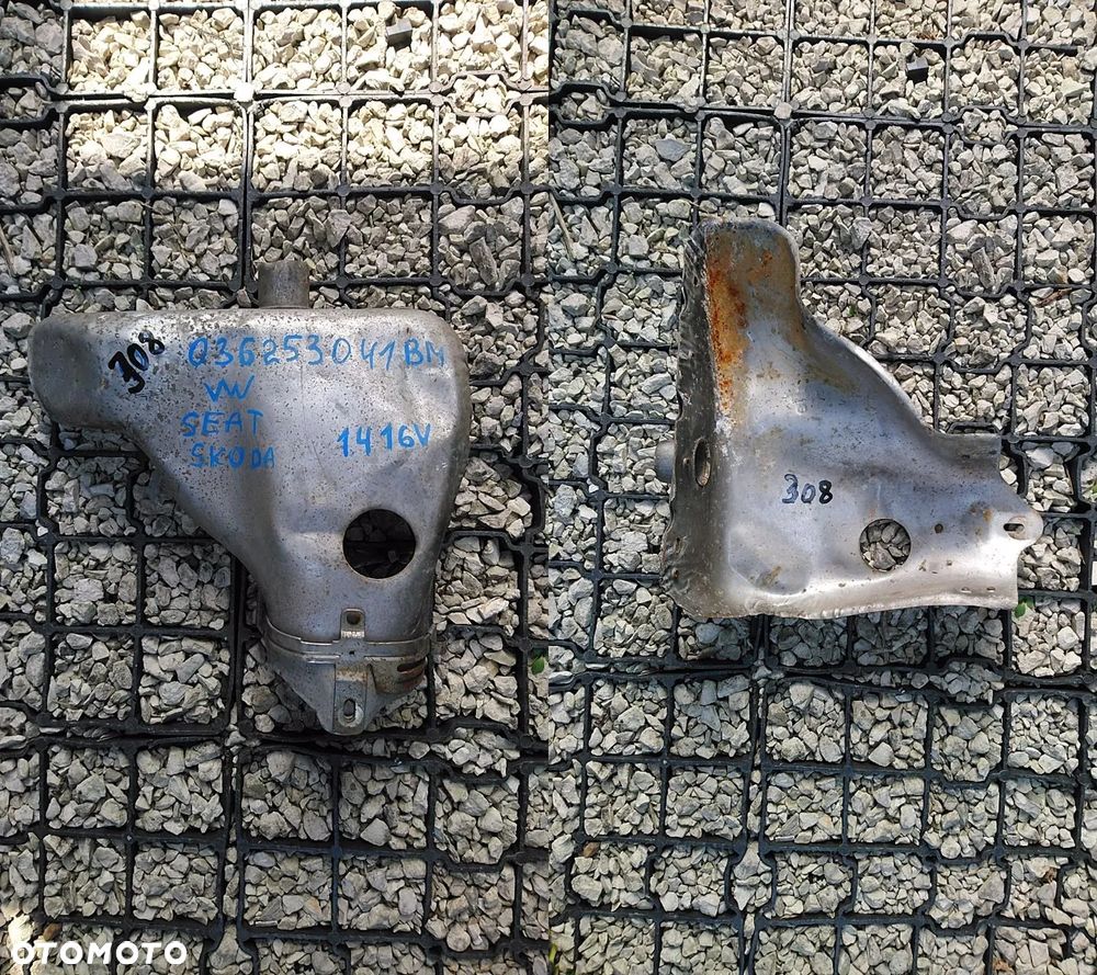 OSŁONA TERMICZNA KOLEKTORA WYDECHOWEGO VW AUDI SEAT SKODA - 6