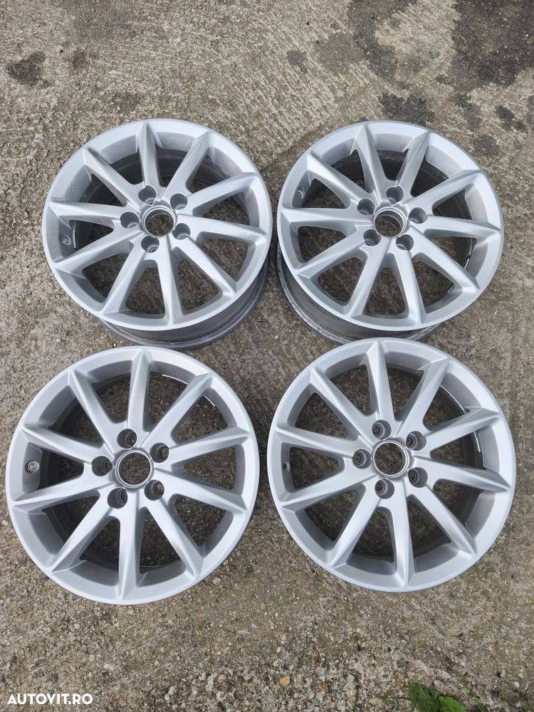 Jante Aliaj Originale Seat Ibiza R15 5x100  VW Polo, Skoda Fabia - 1