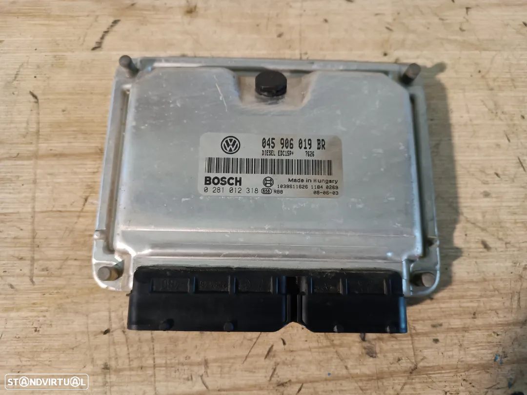 CENTRALINA DO MOTOR SEAT IBIZA / VOLKSWAGEN POLO 1.4TDI 045906019BR 0281012318 - 1