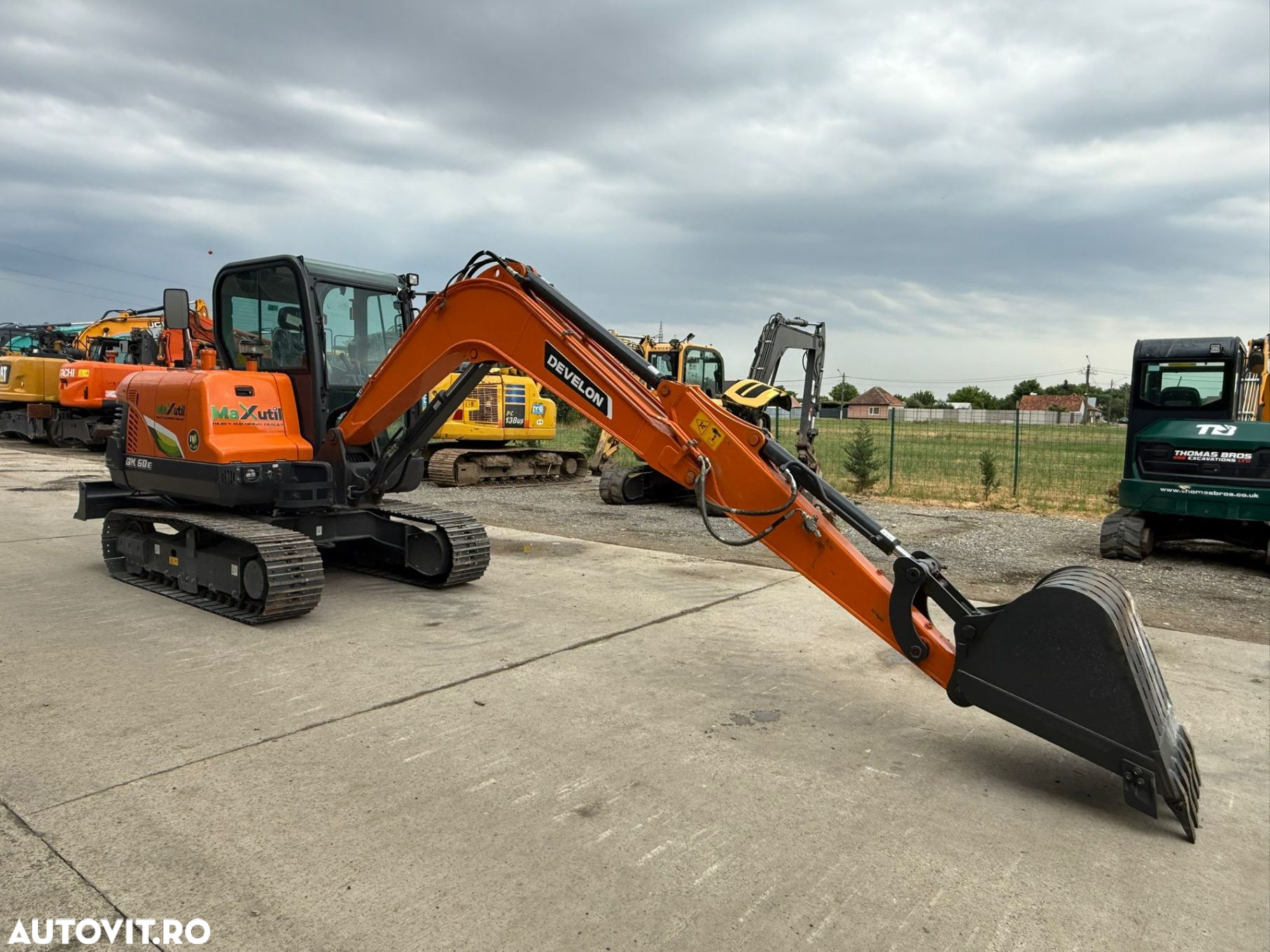 Develon DX60 Excavator - 7