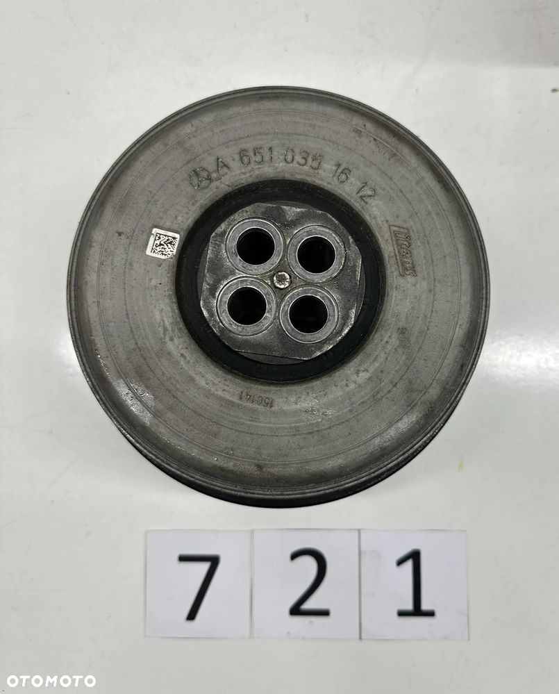 Koło Pasowe Wału Korbowego Mercedes OM651 A651035161205 - 1