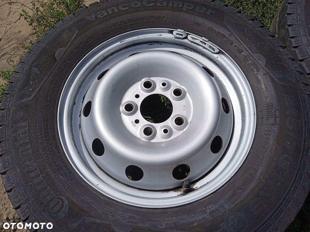 koła stalowe 5x118 Jumper Ducato Boxer opony lato 215/70 15C - 4