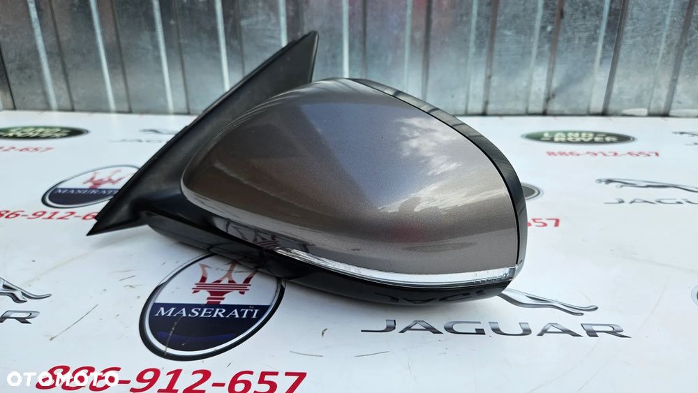 Jaguar XJ 351 2010-2015 Kompletne lusterko lewe Kierowcy USA KOLOR LMO 18 kabli - 10