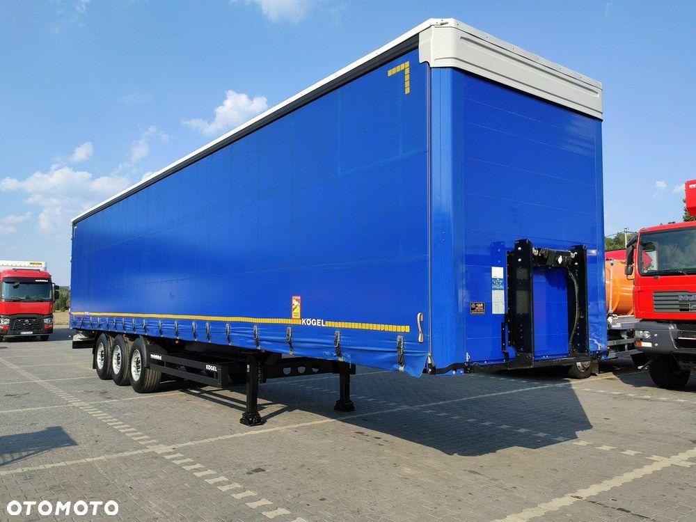 Kögel 3 Osie SAF Oś Podnoszona Standard Wysokość 2,76 2017r - 2