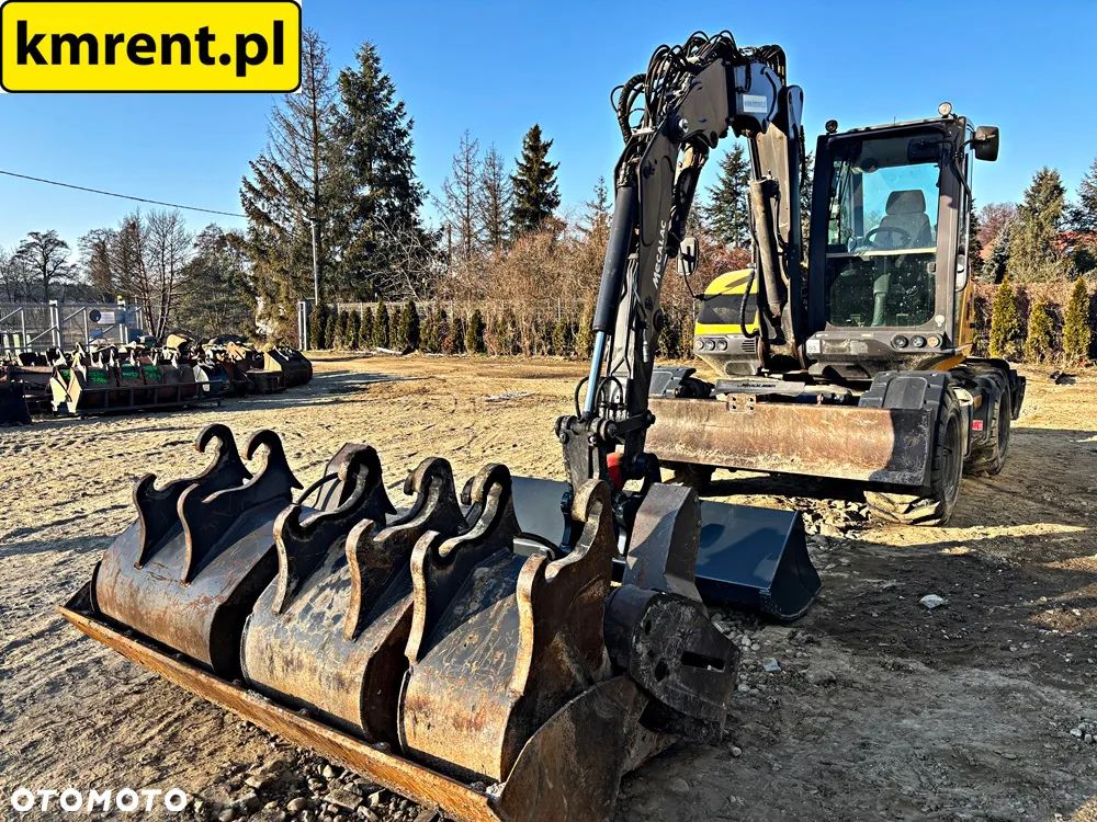 Mecalac 9 MWR KOPARKA KOŁOWA 2019R. | MECALAC 11 KOMATSU PW 98 TEREREX TW 95 110 WACKER NEUSON 100 YANMAR - 18