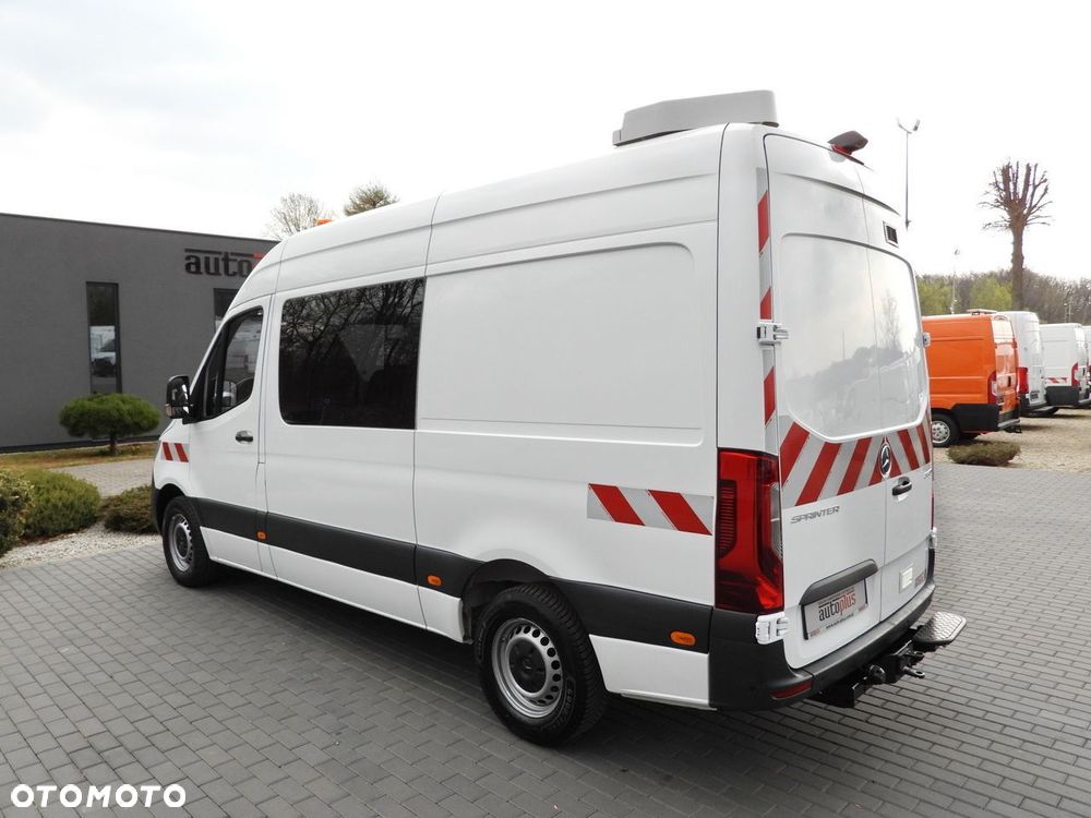 Mercedes-Benz SPRINTER 316 BRYGADÓWKA  6 MIEJSC TEMPOMAT NAWIGACJA LEDY AUTOMAT  KLIMATYZACJA  160KM - 10
