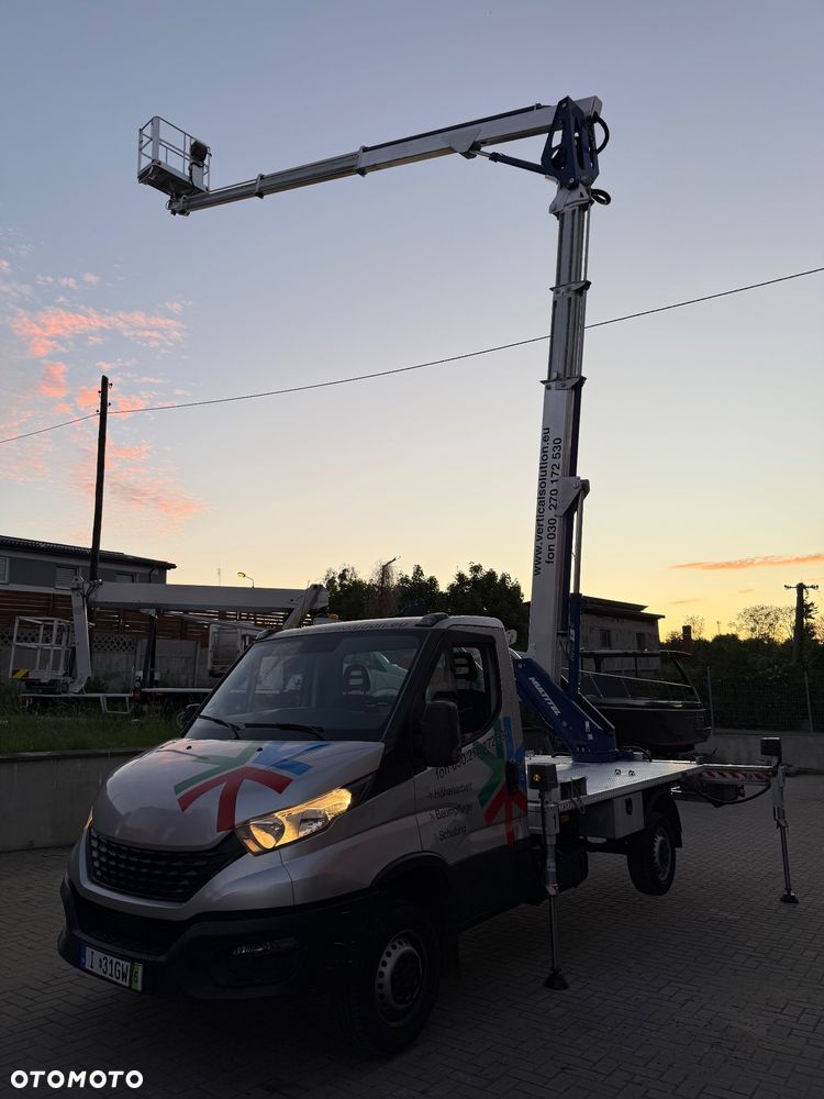 Iveco Podnośnik Koszowy Zwyżka 25 Metrów 12 w Bok! Multitel MX250 UDT!! 14tys Km 1200Mth! Jak Wumag Ruthamnn Gsr - 21