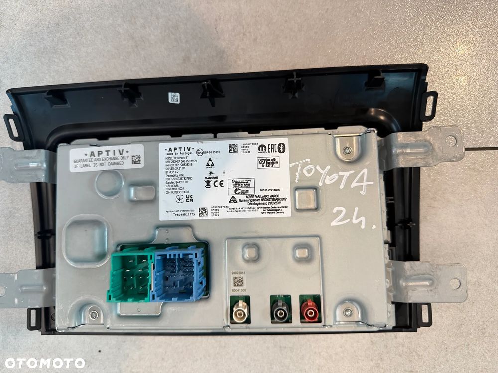 Toyota Proace Max Ducato Boxer Jumper 2023-2025r radio kamera cofania - 4