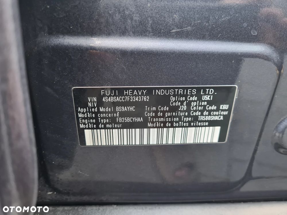Subaru Outback 2.5i Lineartronic Active - 10