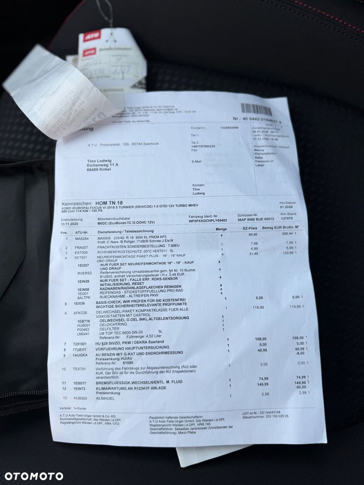 Ford Focus 1.0 EcoBoost Hybrid ST-LINE X - 41
