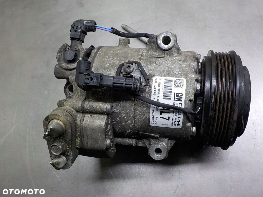 OPEL ASTRA J IV SPRĘŻARKA KLIMATYZACJI 401351739 AL7 - 1