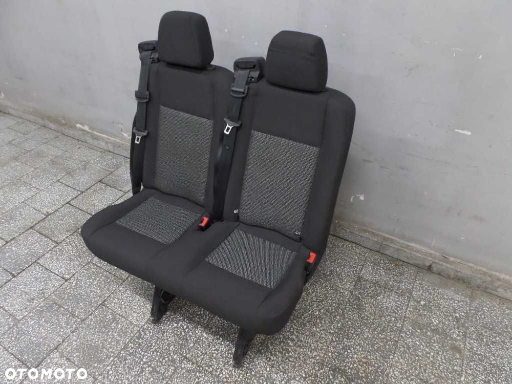 FORD TRANSIT MK8 VIII FOTEL SIEDZENIE LAWKA KAMPER AUTOBUS Z ISOFIX Z PASEM - 3