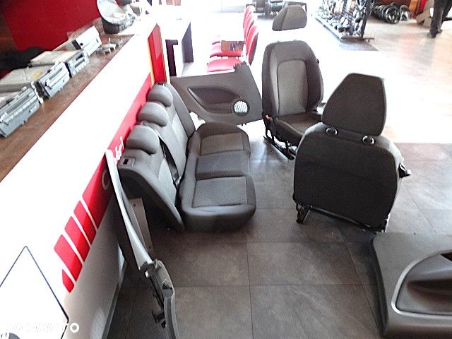 Seat Ibiza MK4 6J 08-17 3D Euro Airbag Fotele Siedzenia Kanapa Boczki Tapicerka Zagłówki Wnętrze Ładny Kompletny Zestaw - 6
