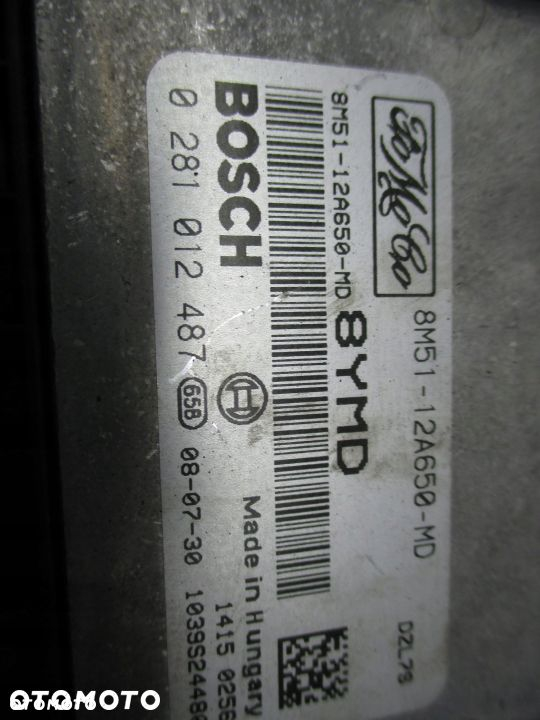 FORD C MAX 1.6 TDCI ZESTAW DO ODPALANIA 0281012487 - 3