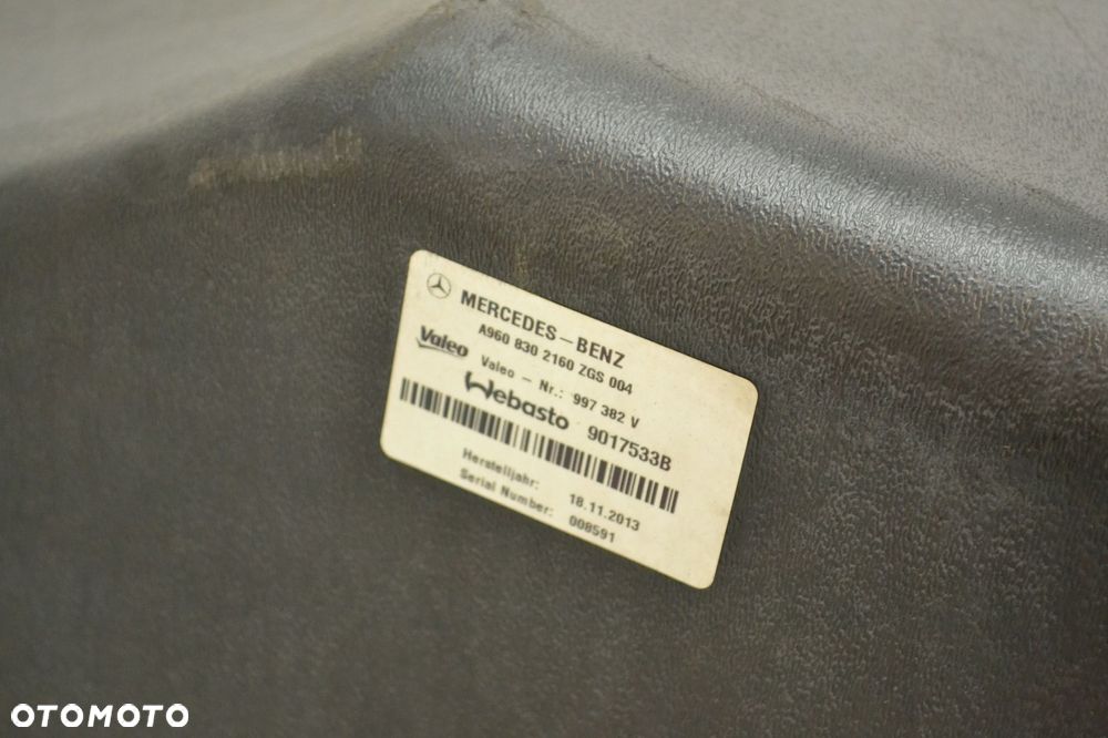 KLIMATYZACJA POSTOJOWA WEBASTO MERCEDES ACTROS MP4 A9608302160 - 7