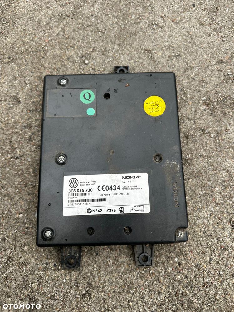 Moduł Bluetooth VW Tiguan I 3C8035730 Demontaż - 1